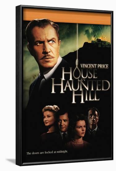 House On Haunted Hill, 1958-null-Framed Art Print