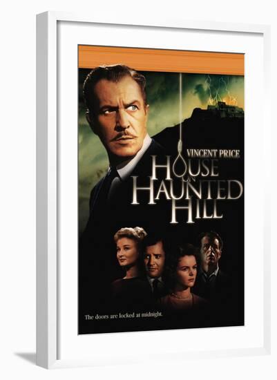 House On Haunted Hill, 1958-null-Framed Art Print