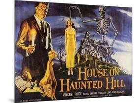 House On Haunted Hill, 1958-null-Mounted Art Print