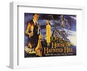 House On Haunted Hill, 1958-null-Framed Art Print