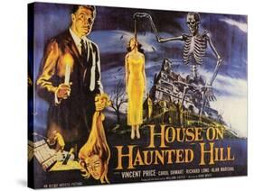 House On Haunted Hill, 1958-null-Stretched Canvas