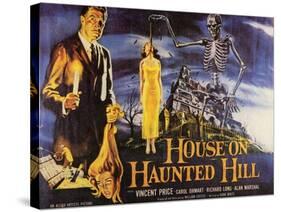 House On Haunted Hill, 1958-null-Stretched Canvas