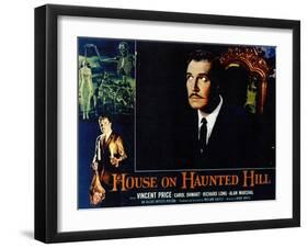 House On Haunted Hill, 1958-null-Framed Art Print