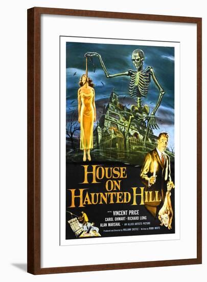 House on Haunted Hill, 1959-null-Framed Giclee Print