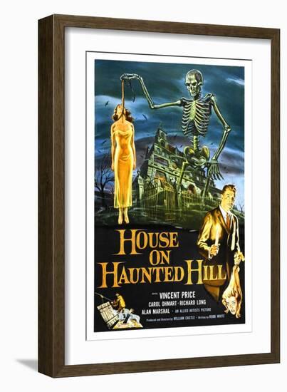 House on Haunted Hill, 1959-null-Framed Giclee Print