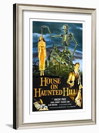 House on Haunted Hill, 1959-null-Framed Giclee Print