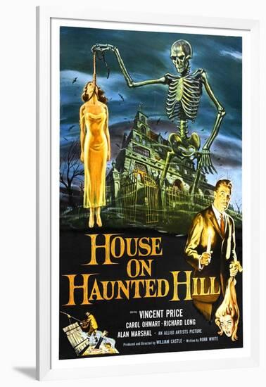 House on Haunted Hill, 1959-null-Framed Giclee Print