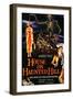 House On Haunted Hill, German Movie Poster, 1958-null-Framed Art Print