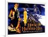 House On Haunted Hill, UK Movie Poster, 1958-null-Framed Art Print