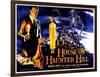 House On Haunted Hill, UK Movie Poster, 1958-null-Framed Art Print