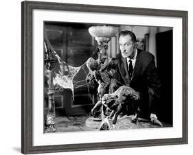 House on Haunted Hill, Vincent Price, 1959-null-Framed Photo