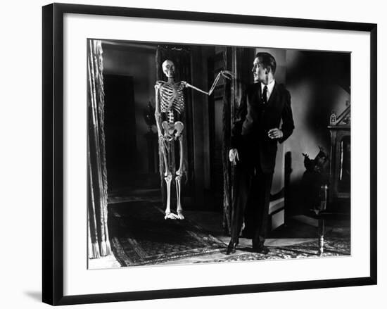 House On Haunted Hill, Vincent Price, 1959-null-Framed Photo