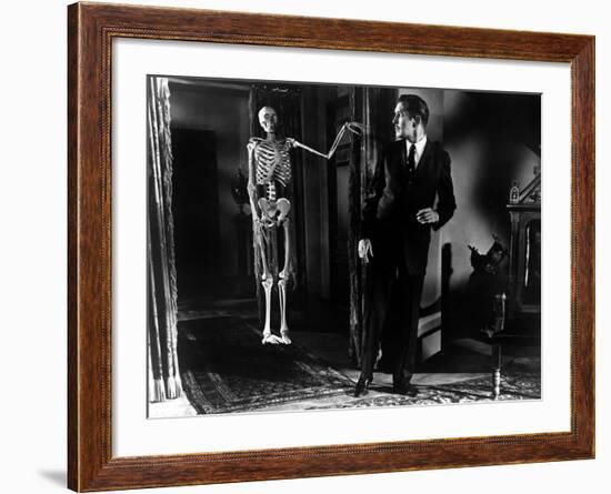 House On Haunted Hill, Vincent Price, 1959-null-Framed Photo