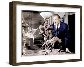 House on Haunted Hill, Vincent Price, 1959-null-Framed Photo