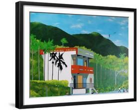 House on Highway 11, Taitung, Taiwan, 2017-Timothy Nathan Joel-Framed Giclee Print