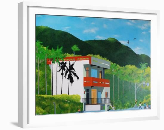 House on Highway 11, Taitung, Taiwan, 2017-Timothy Nathan Joel-Framed Giclee Print