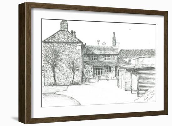 House on Isle of Wight; 2008-Vincent Alexander Booth-Framed Giclee Print