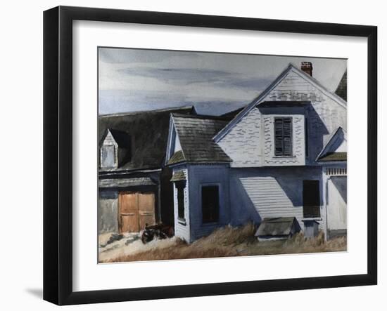 House on Pamet River-Edward Hopper-Framed Giclee Print