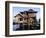 House on Stilts of Shan Family, Inle Lake, Shan States, Myanmar (Burma)-Upperhall-Framed Photographic Print