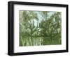 House on the Banks of the Marne, 1889-90-Paul Cézanne-Framed Giclee Print