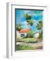 House on the Beach-Jane Slivka-Framed Art Print