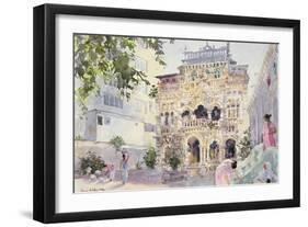 House on the Hill, Bombay, 1991-Lucy Willis-Framed Giclee Print