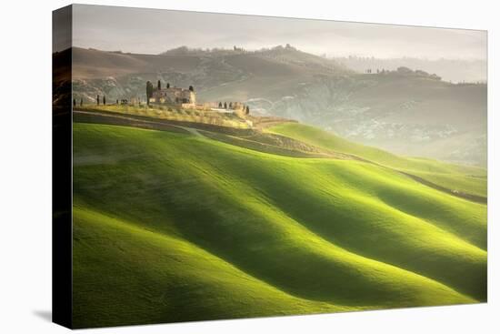 House on the Hill-Marcin Sobas-Stretched Canvas