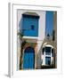 House Painted in Blue and White, Sidi Bou Said, Tunisia, North Africa, Africa-Jane Sweeney-Framed Photographic Print