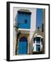 House Painted in Blue and White, Sidi Bou Said, Tunisia, North Africa, Africa-Jane Sweeney-Framed Photographic Print