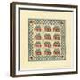 House Patchwork-Robin Betterley-Framed Giclee Print