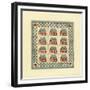 House Patchwork-Robin Betterley-Framed Giclee Print