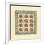 House Patchwork-Robin Betterley-Framed Giclee Print