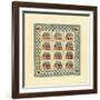 House Patchwork-Robin Betterley-Framed Giclee Print