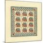 House Patchwork-Robin Betterley-Mounted Giclee Print