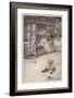 House Plagued by Goblins-Arthur Rackham-Framed Art Print