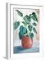 House Plant-Alex Black-Framed Art Print