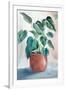 House Plant-Alex Black-Framed Art Print