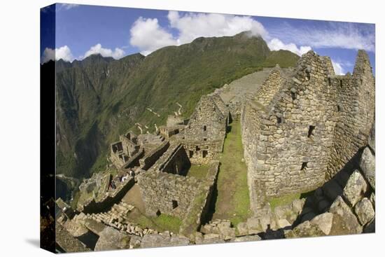 House Ruins at Machu Picchu-Darrell Gulin-Stretched Canvas