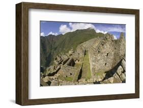 House Ruins at Machu Picchu-Darrell Gulin-Framed Photographic Print