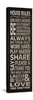 House Rules-N Harbick-Stretched Canvas