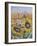 House Sparows with Sunflowers-Charlsie Kelly-Framed Giclee Print