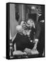 House Speaker Sam Rayburn Talking with Senate Leader Lyndon Johnson During a Social Event-null-Framed Stretched Canvas