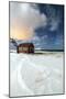 House Surrounded by Snow in a Cold Winter Day-Roberto Moiola-Mounted Photographic Print