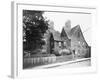 House that Was Subject of Hawthorne Novel-null-Framed Photographic Print