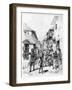 House-To-House Visitation During the Plague in Bombay, India, 1898-Melton Prior-Framed Giclee Print