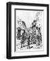 House-To-House Visitation During the Plague in Bombay, India, 1898-Melton Prior-Framed Giclee Print