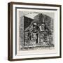 House to Which Montgomery's Body Was Carried, Canada, Nineteenth Century-null-Framed Giclee Print