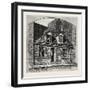 House to Which Montgomery's Body Was Carried, Canada, Nineteenth Century-null-Framed Giclee Print