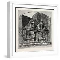 House to Which Montgomery's Body Was Carried, Canada, Nineteenth Century-null-Framed Giclee Print