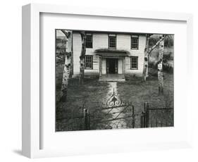 House, Trees, Gate, c. 1950-Brett Weston-Framed Photographic Print